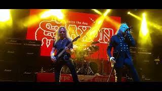 Saxon - Dogs of war , Solid ball of rock 20/11/23 Teatro Flores