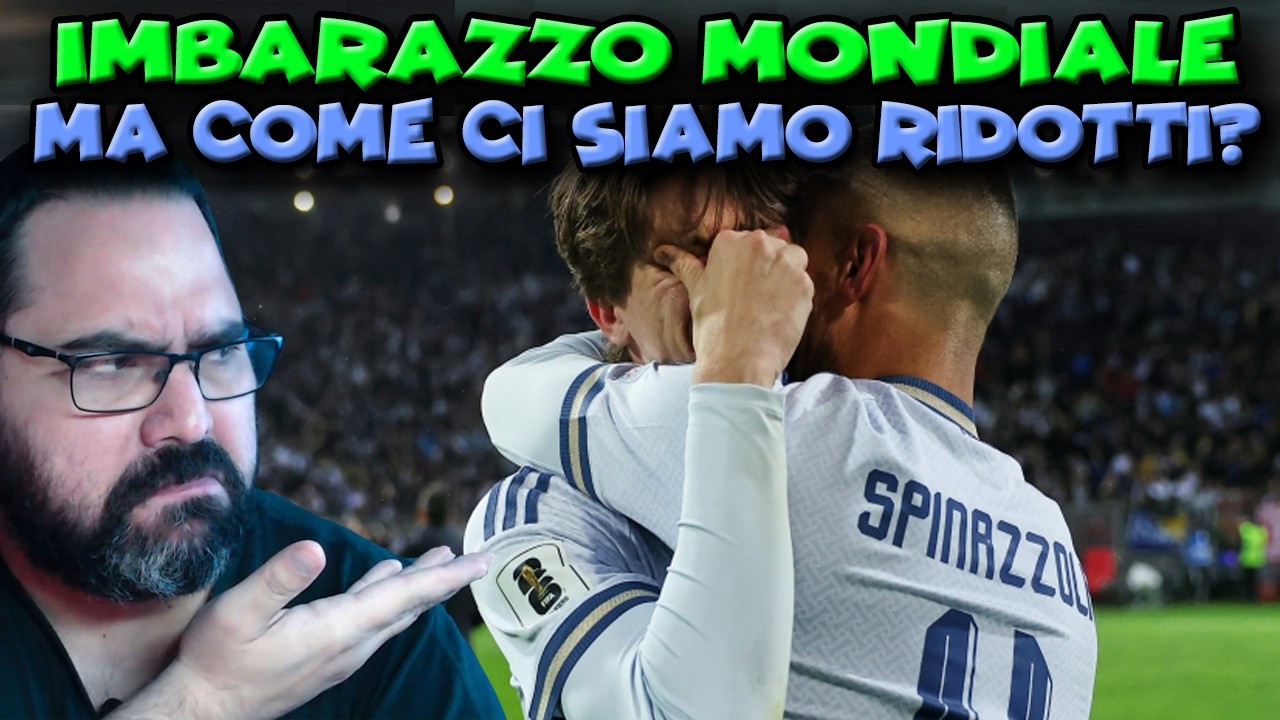 VERGOGNA ITALIA! Una Nazionale umiliata, incapace e inadeguata fuori dal Mondiale MERITATAMENTE