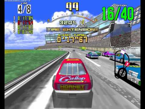 Daytona USA Arcade - Beginner Course