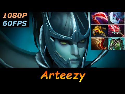 Dota 2 Arteezy (smurf) Phantom Assassin Pro Top MMR 21 Kills Ranked Full Gameplay