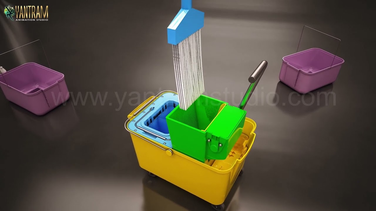 Interactive 3D product design and marketing animation