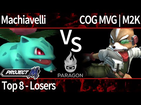 Paragon PM - Machiavelli (Ivysaur, DDD) vs COG MVG | M2K (Fox, Marth) - Top 8 - Losers