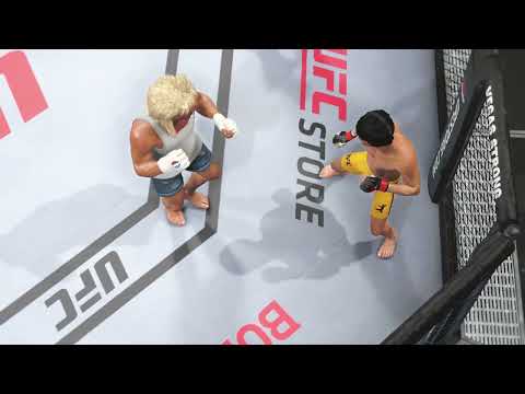 UFC4 Bruce Lee vs Itiel Fernandez EA Sports UFC  Super Fight