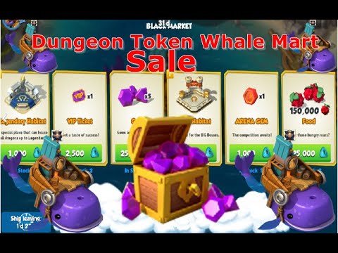 Dungeon Token Whale Mart Sale-Dragon Mania Legends | Black Market Sale | Dungeon Token sale