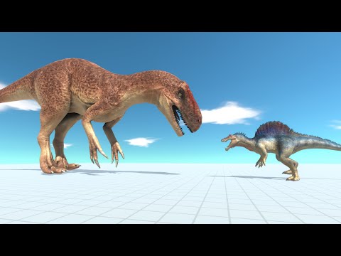 GIANT NEW ALLOSAURUS vs UNITS - Animal Revolt Battle Simulator
