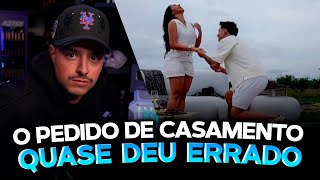 CORINGA FALA SOBRE SEU PEDIDO DE CASAMENTO COM A TAINÁ COSTA