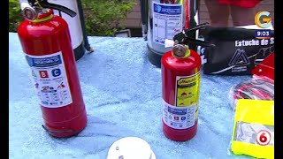 La importancia de tener un extintor en casa