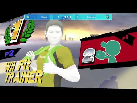 SOS9 Winners Semis - Skylar (Mr. Game & Watch) vs Brasparo (Wii Fit Trainer)
