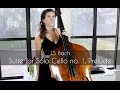 J.S. Bach - Suite for Solo Cello no. 1, Prelude