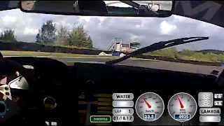 preview picture of video 'Mazda RX7 FC 20B PP Träning Falkenberg 140820'