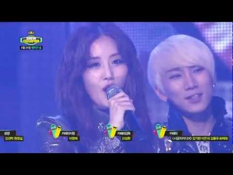 120424 4minute - Champion Song @ MBCMUSIC Show Champion