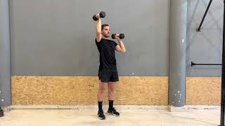 Standing Alt. Seated Shoulder Press
