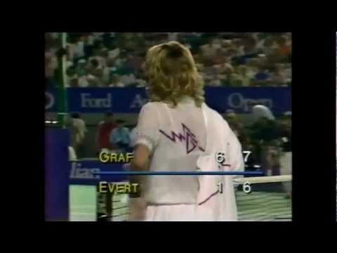 Chris Evert vs Steffi Graf 1988 Australian Open 3/3