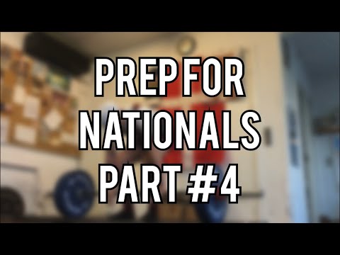 Prep for Nationals! • W9D4 - SBD day topsets