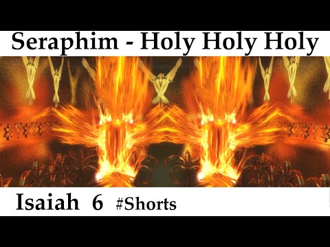 Seraphim & The Throne of God Solomon’s Temple –Holy Holy Holy – Vision of God Isaiah 6:1-4 #Shorts