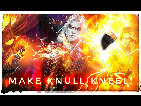 WATCH ME clear Stage 23..STRATEGY + GUIDE for pushing higher stages of KNULL!! MARVEL FUTURE FIGHT