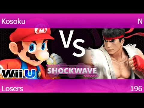 SW 196 - GGEA | Kosoku (Mario) vs N ( Ryu) Losers - Smash 4