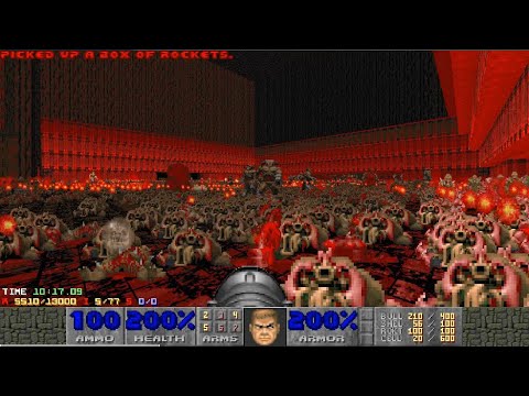 Doom 2 Tarachillax MAP 6 UV-MAX [TAS] in 33:31