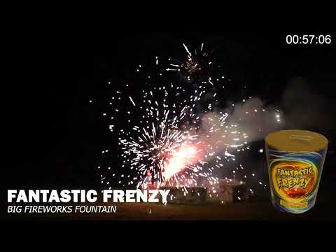 Fantastic Frenzy 200g Fountain - Demonstration