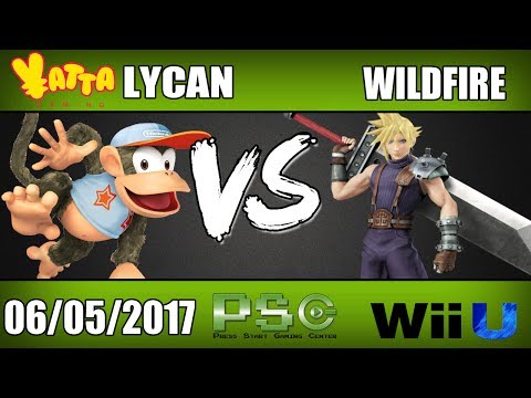 Yatta | Lycan (Diddy Kong) vs Wildfire (Cloud) - Wii U Winners Round 3 S4M