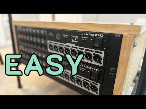Yamaha TIO1608-D: How to Set Up for Marching Band