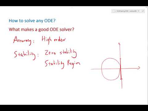 What makes a good ODE solver