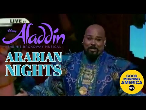 "Arabian Nights" - Disney's ALADDIN On Broadway - Iglehart/Jacobs/Reed (GMA 15-Apr-2014)