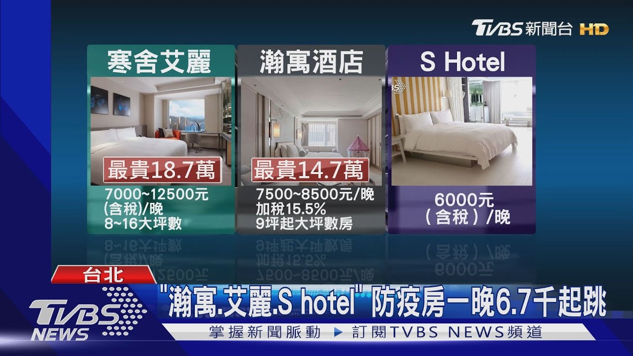 「寒舍艾麗」變防疫旅館 最貴1夜破1.2萬賞101