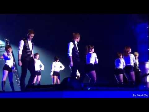 111231 2011 MBC 가요대제전 : 앰블랙(MBLAQ) + 티아라(T-ara) - Black Cat