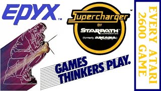 Every Epyx & Starpath Atari 2600/7800 Game