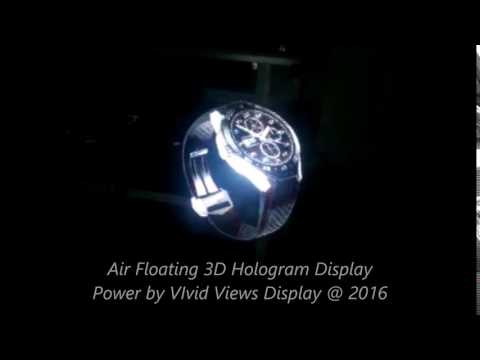 Air Floating 3D Hologram Display