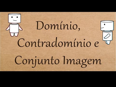 Funções aula 4: Domínio, Contradomínio e Conjunto Imagem