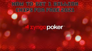 Zynga Poker How To Get One Billion Chips For Free 2024 Quick Guide