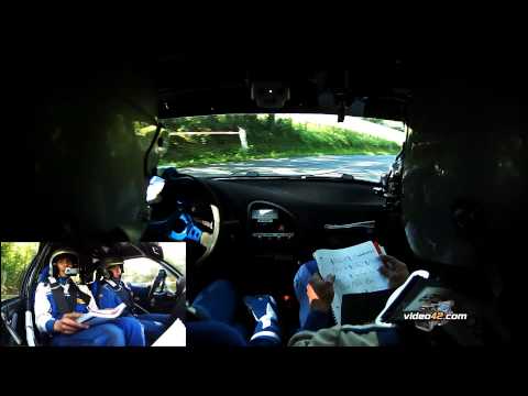 rallye chambost 2014 ES2  camera embarquée Giffey saxo N2