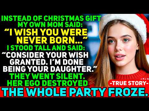My Mom Said: “We Wish You Were Never Born” at Christmas Dinner — So I Did What Nobody Expected