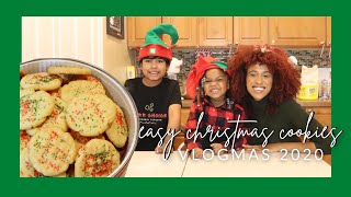 Easy Christmas cookies for kids | Vlogmas 2020 week 3 | Kelsley Nicole