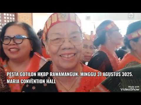 Pesta Gotilon HKBP Rawamangun Jakarta Minggu 31 Agustus 25 di Maria Convention Hall 