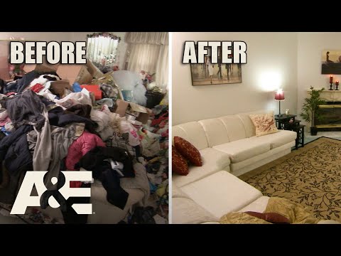 Hoarders: “I Hate It” Hoarder Upset Over Cleaned Up House | A&E