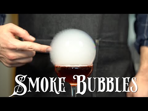 Bubble maker voor koud rokers