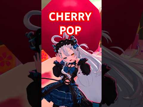 チェリーポップ 踊ってみた！ Dancing Cherry Pop w/a giant Cherry!! 🍒  #vtuber #dance #shorts #チェリーポップ #CherryPop