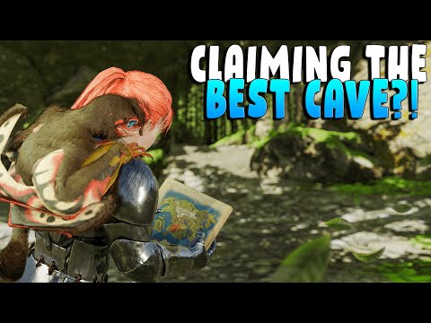 Claiming And Defending The Strongest Cave On Lost Island | ARK | Small Tribes