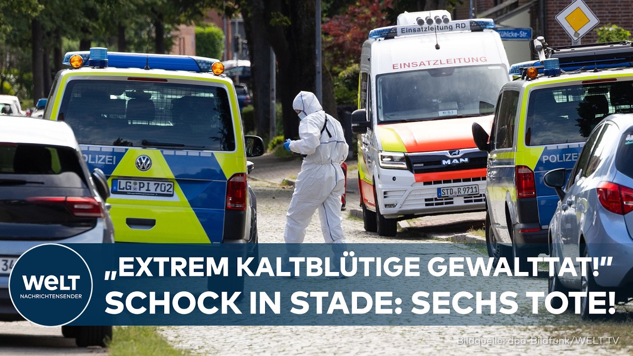 BLUTBAD IN STADE: Sorgerechtsstreit endet mit sechs Toten – Täter festgenommen – Komplizin in Haft