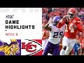Vikings vs. Chiefs Week 9 Highlights | NFL 2019
