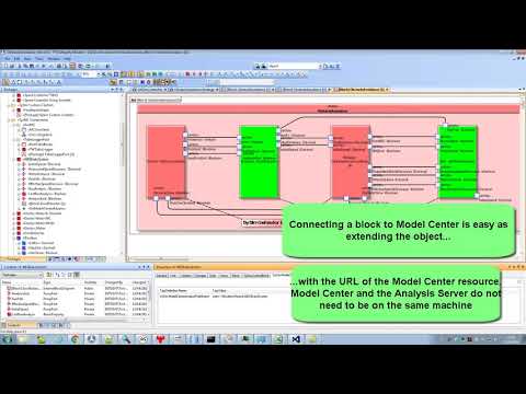 Integrity Modeler SySim 9.0 - Integration with Phoenix Integration's ModelCenter