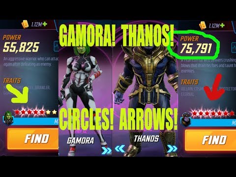 7 Red Star Thanos & 5 Red Star Gamora!
