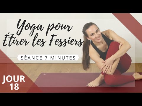 Yoga to Stretch Your Glutes - Relieve Tension // Day 18 - 28 Day Yoga Challenge