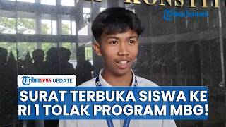 Alasan Siswa SMK Kirim Surat Terbuka ke Prabowo, Tolak Program MBG & Akui Diintimidasi Oknum SPPG