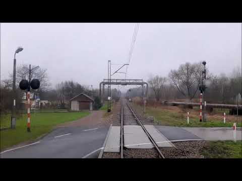 Cabview EN57-1282, Trzebinia -Trzebinia Siersza Wodna, linia 1142021-04-17 (prędkość x2)