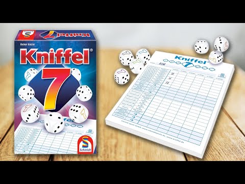 how to play KNIFFEL 7 (dice game) Instructions, Official Gameplay and Rules | SPIELREGELN TV Schmidt