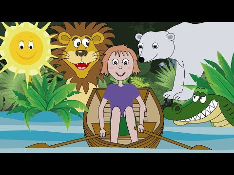 Row Row Row Your Boat! Nursery rhyme for babies and toddlers from Sing and Learn!